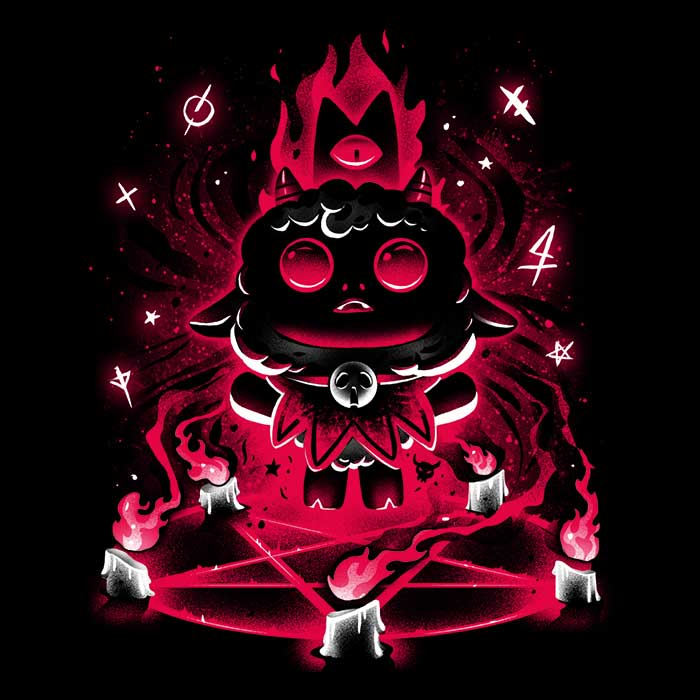 Alemaglia's The Possessed Lamb Men's Stylish Cotton Apparel
