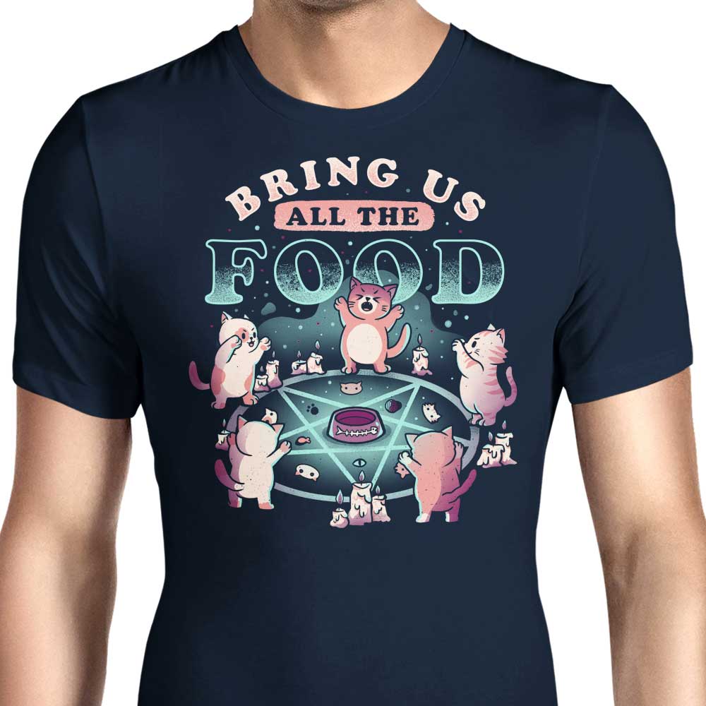 Men's 'Bring All the Food' Apparel Collection - T-Shirts and Premium T-Shirts