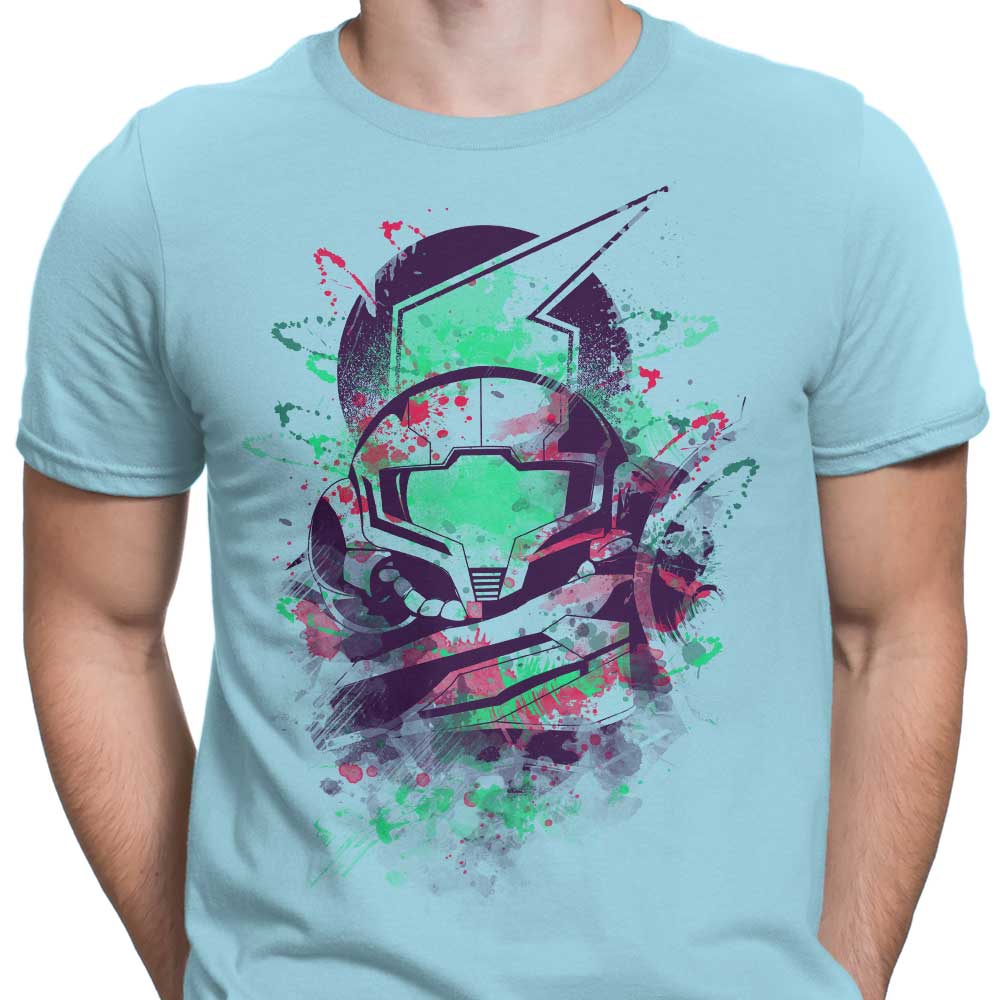 Men's Watercolor Bounty Hunter Clothing - A Captivating Apparel Selection