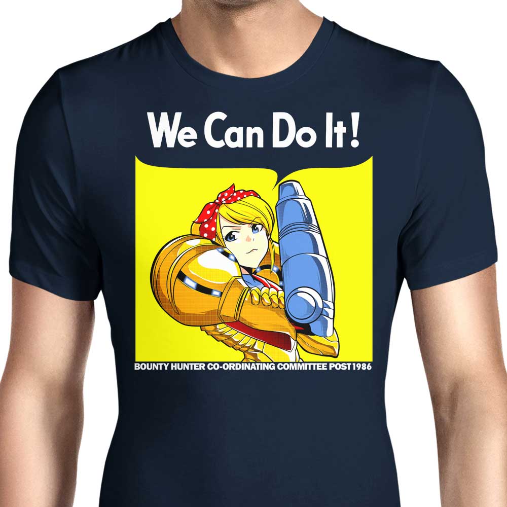 Men's 'We Can Do It' Apparel: Various Sizes and Styles