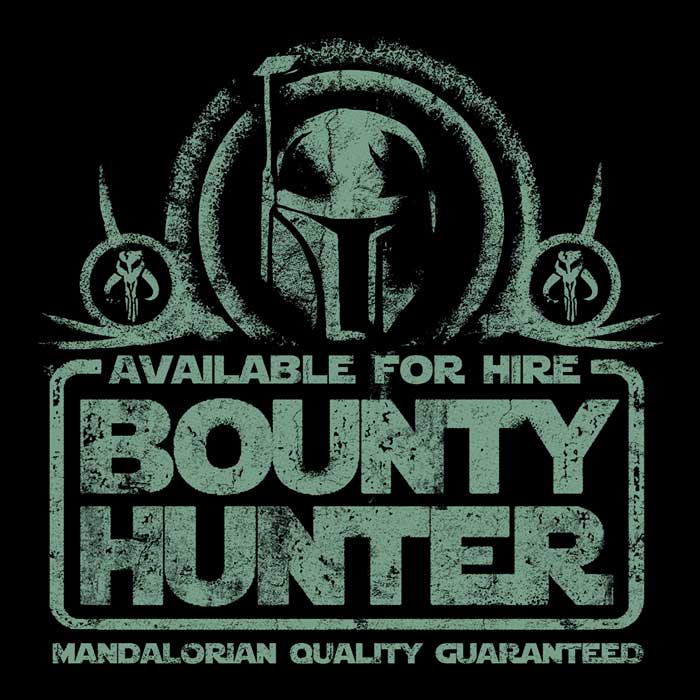 FanFreak's Bounty Hunter Inspired Men's Apparel Collection