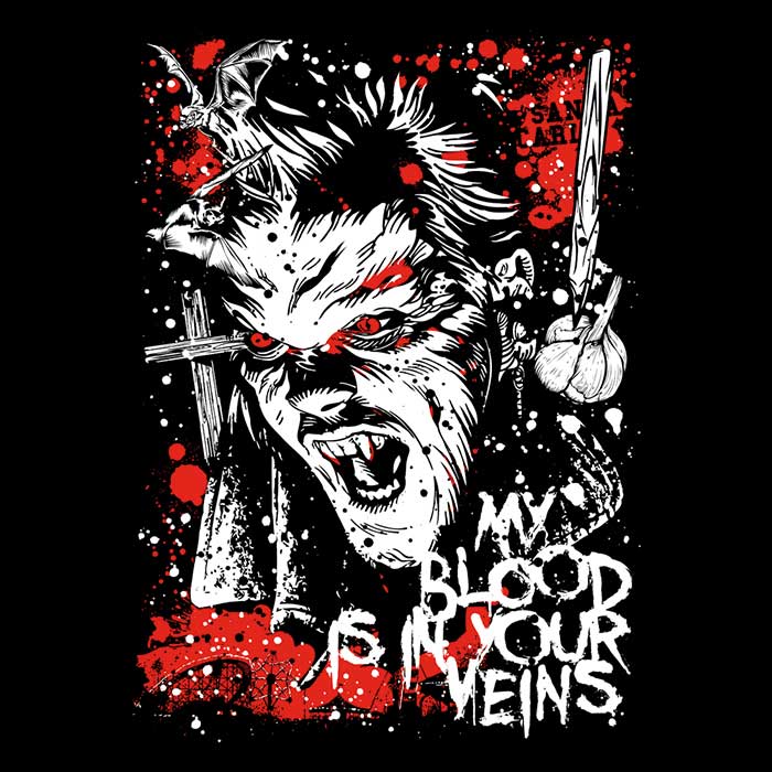 Exclusive Men's 'Blood in Your Veins' Apparel Collection