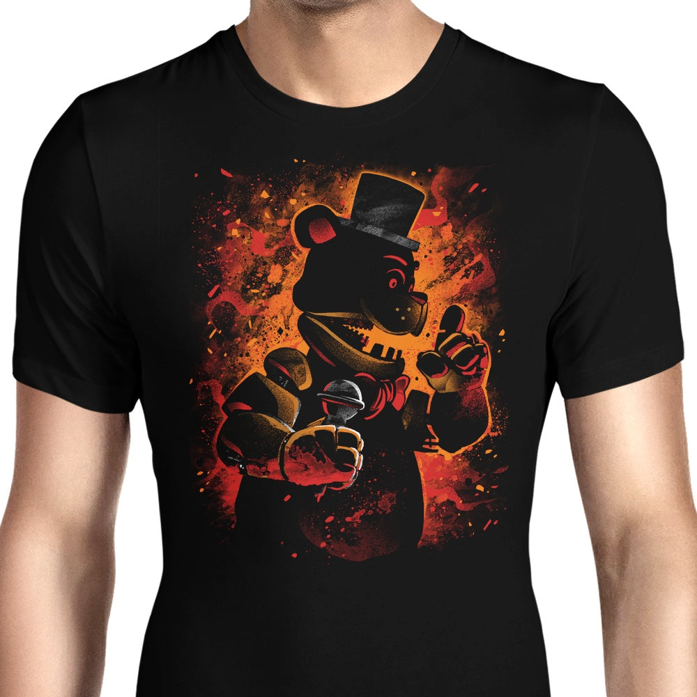 Alemaglia's Stylish Animatronic Bear Men's Clothing