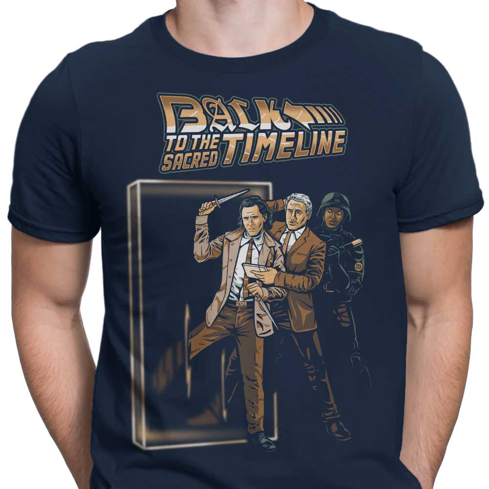 Men's Apparel - Return to the Sacred Timeline Collection
