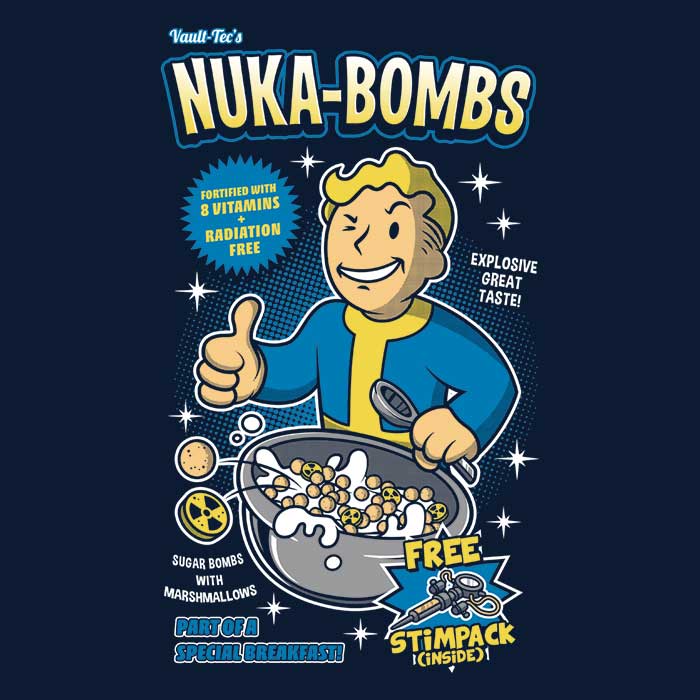 Men's Nuka Bombs Clothing Apparel