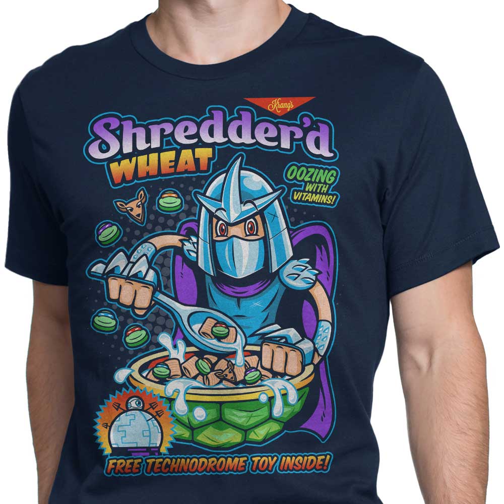 Harebrained Men's Shredded Wheat T-Shirts in Various Sizes