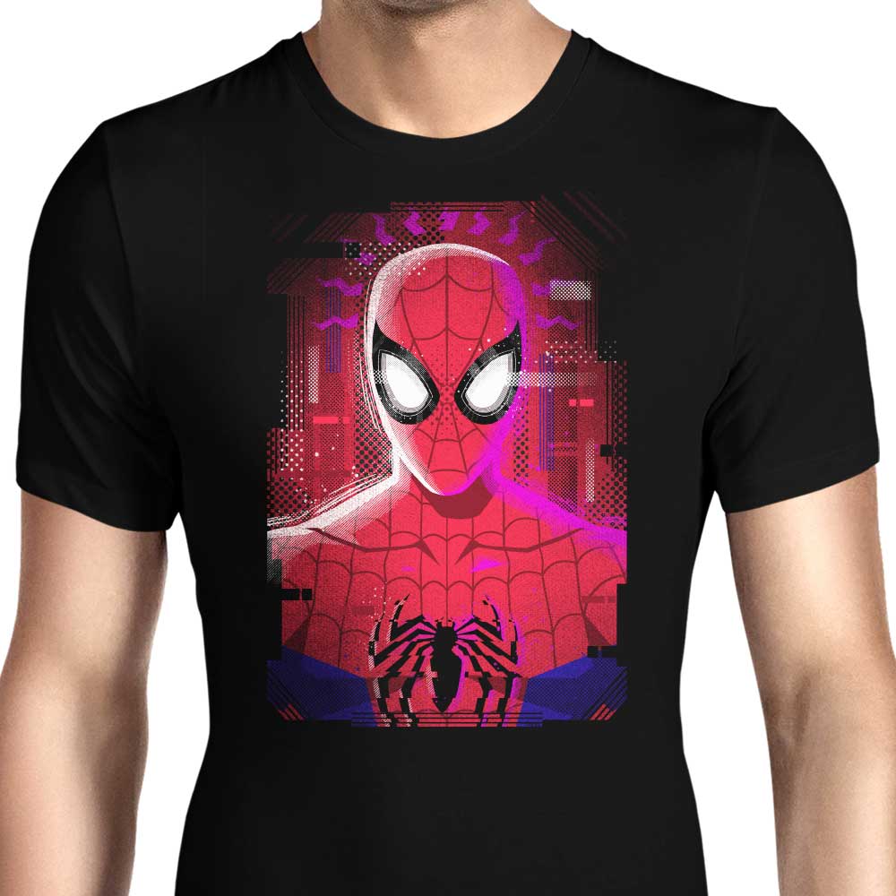 Unique Glitched Parker Men's Fashionable Apparel