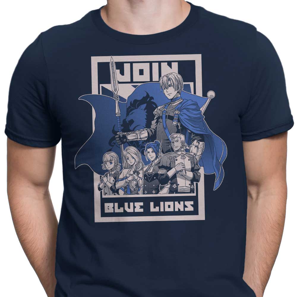 Join the Blue Lions - Stylish Men's Apparel Collection