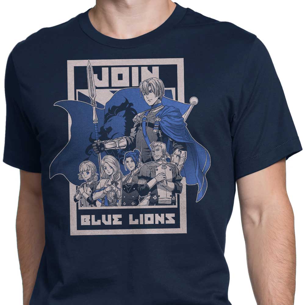 Join the Blue Lions - Stylish Men's Apparel Collection