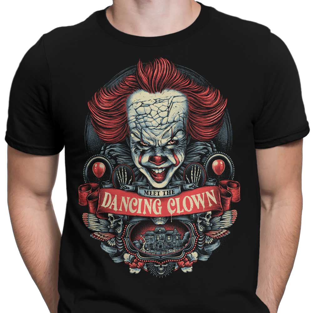 Discover Glitchygorilla's Dancing Clown Men's Stylish Apparel