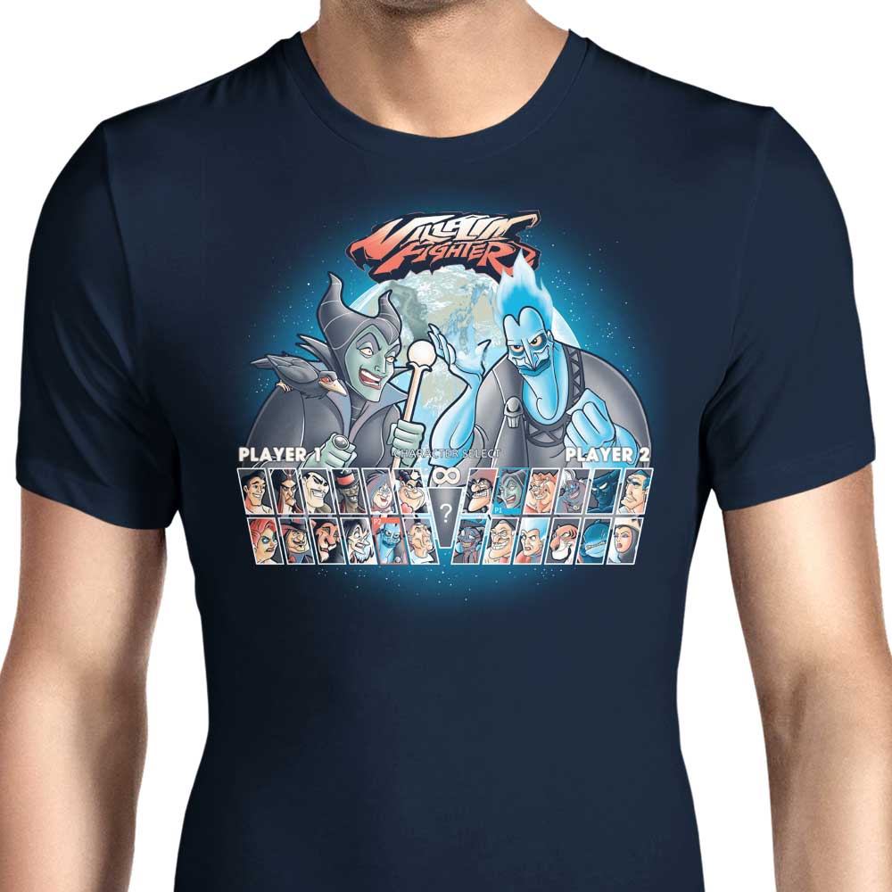 Villain Fighter Branded Men's Fashion Apparel - T-Shirts and Premium T-Shirts
