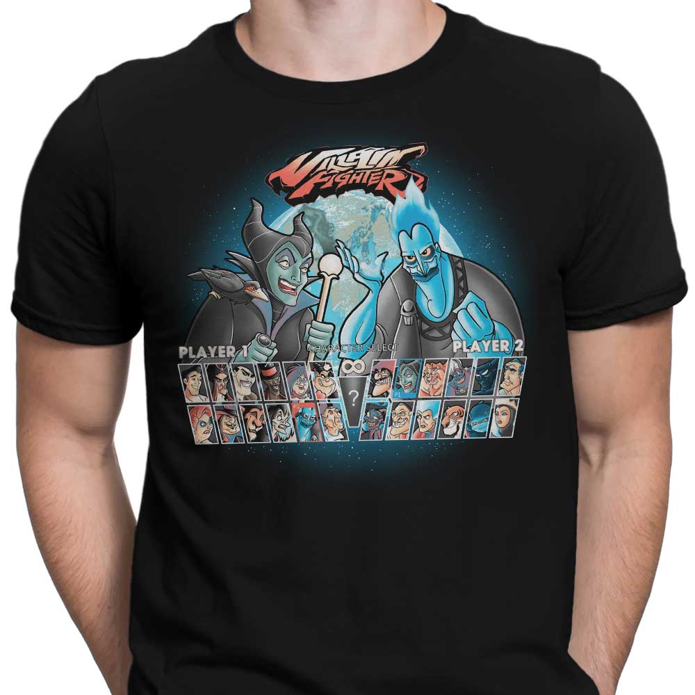 Villain Fighter Branded Men's Fashion Apparel - T-Shirts and Premium T-Shirts