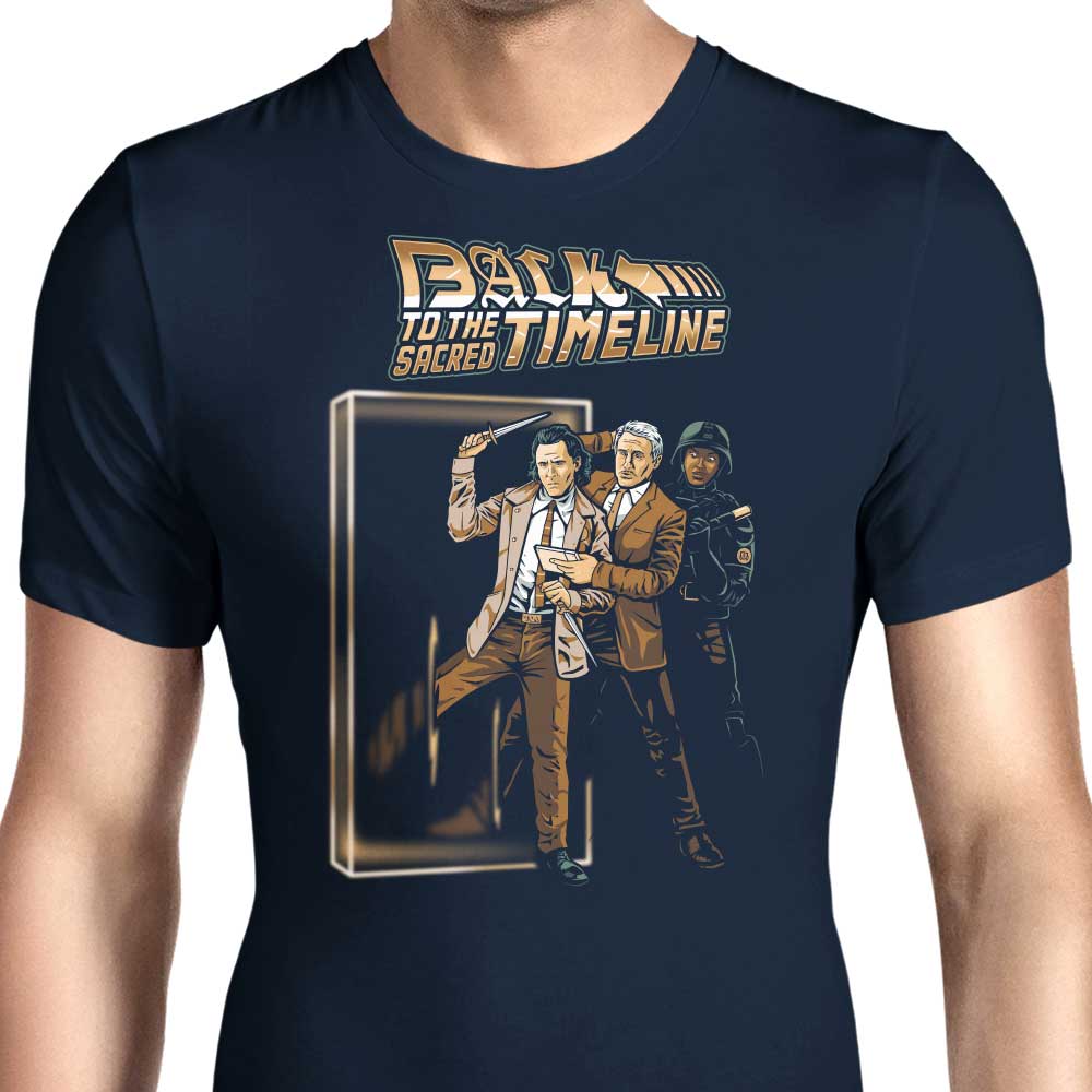 Men's Apparel - Return to the Sacred Timeline Collection