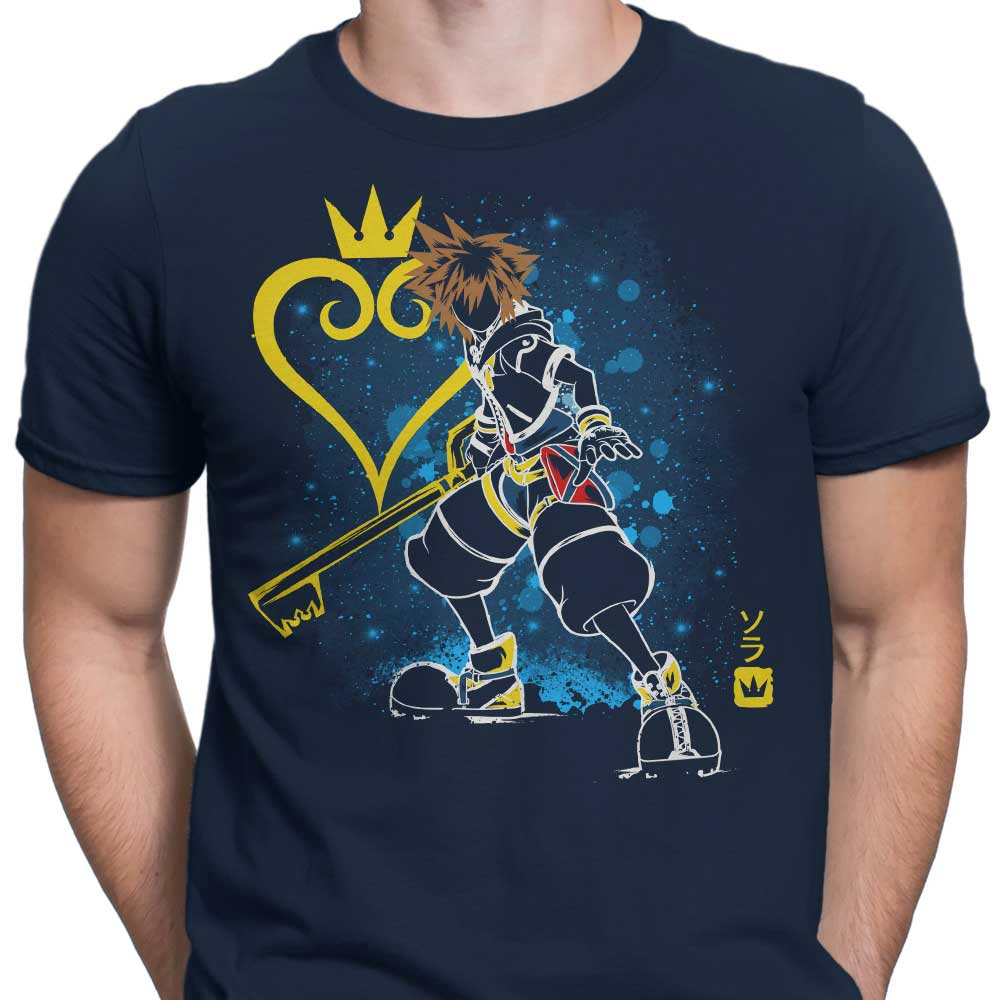 Soulkr's Keyblade - Stylish Men's Cotton T-Shirts