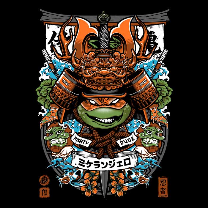 Stylish Samurai-themed Party Apparel for Men