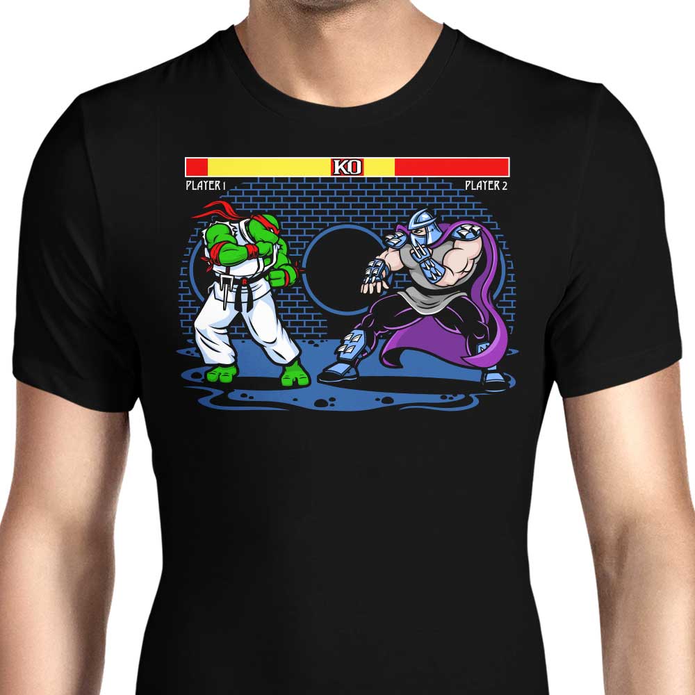 Harebrained's Sewer Fighter Men's Fashion Apparel - T-Shirts and Premium T-Shirts