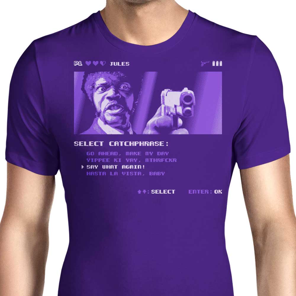 Say What Again - Stylish Men's T-Shirts in Various Sizes