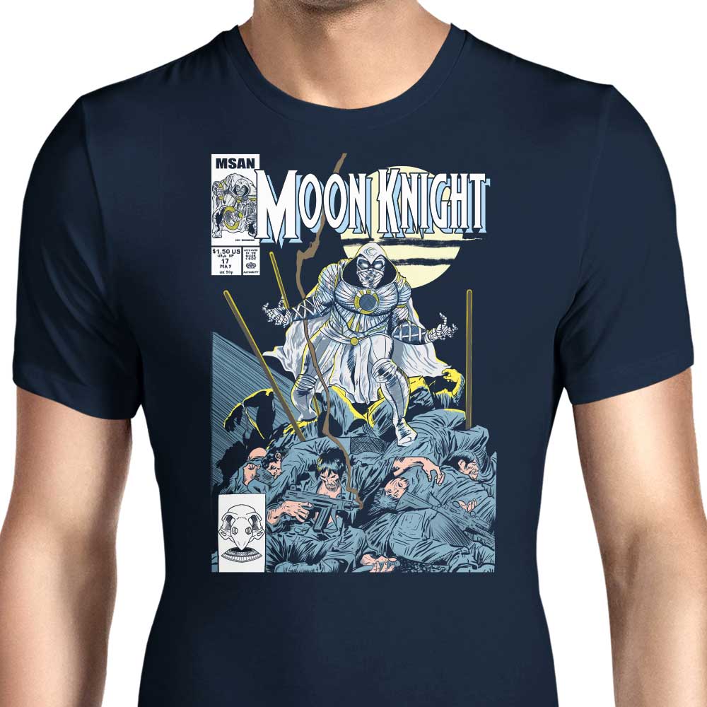 MarianoSan's Moon Comic Men's Fashionable T-Shirts