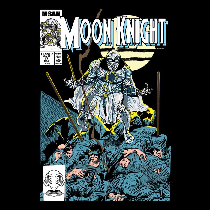 MarianoSan's Moon Comic Men's Fashionable T-Shirts