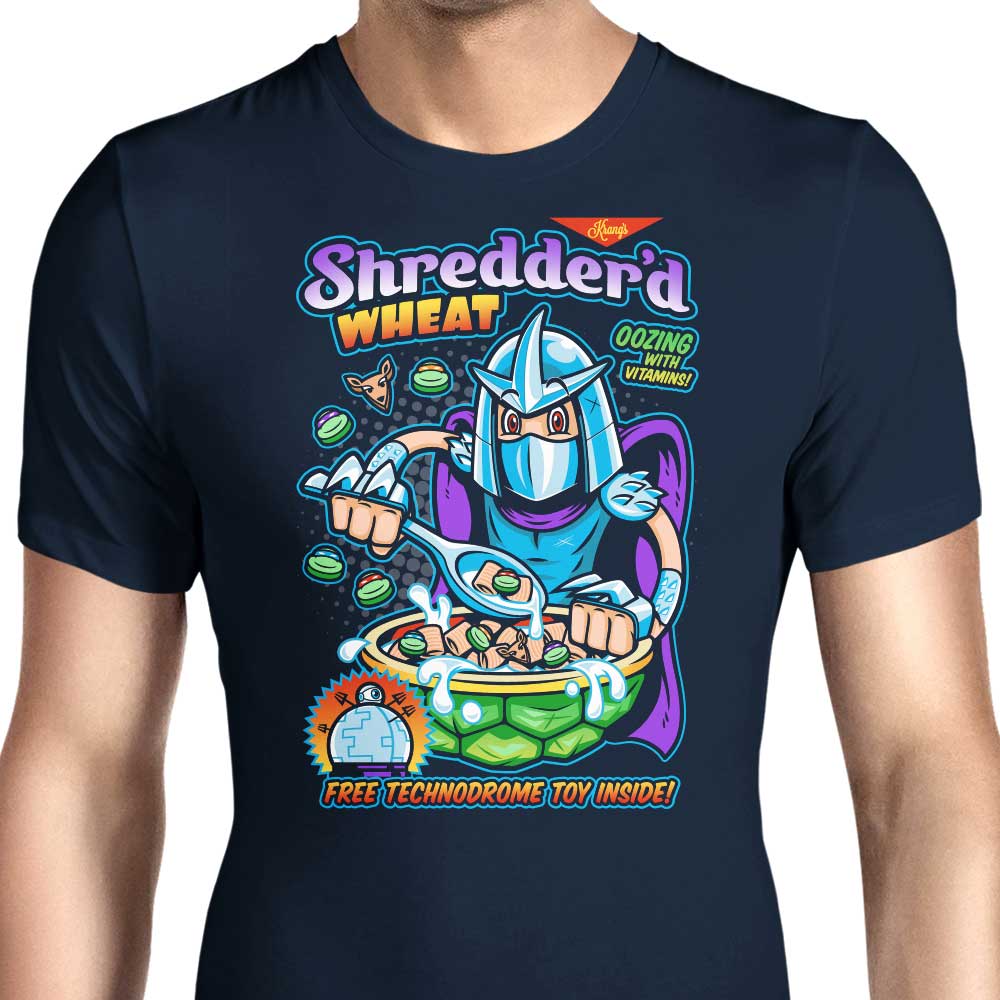 Harebrained Men's Shredded Wheat T-Shirts in Various Sizes