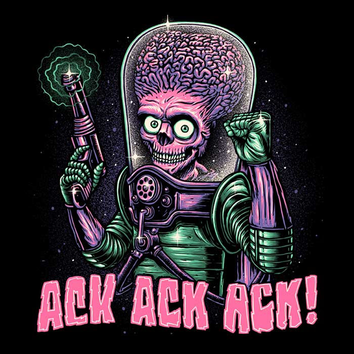 Men's Apparel - 'Ack, Ack, Ack!' Collection by Momma Gorilla