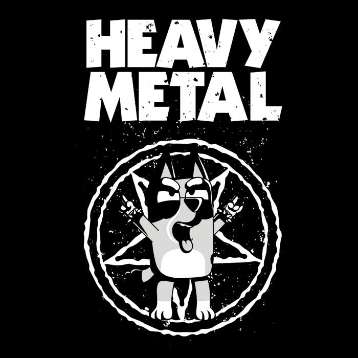 Men's Heeler Metal Clothing from Retro Division