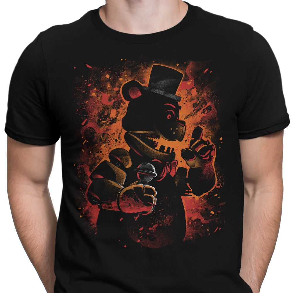 Alemaglia's Stylish Animatronic Bear Men's Clothing
