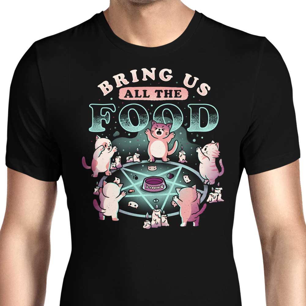 Men's 'Bring All the Food' Apparel Collection - T-Shirts and Premium T-Shirts