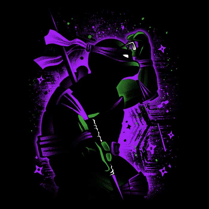 Stylish Purple Intellectual Ninja Men's Clothing