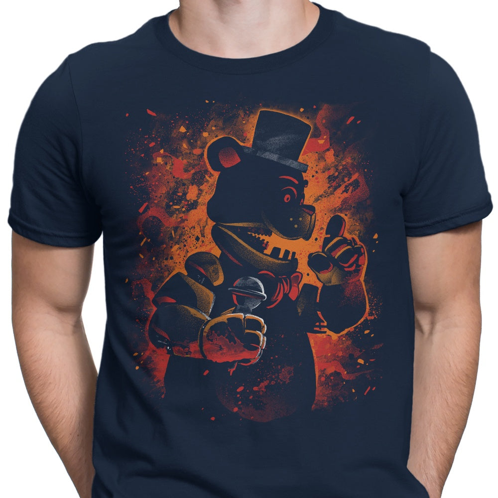 Alemaglia's Stylish Animatronic Bear Men's Clothing