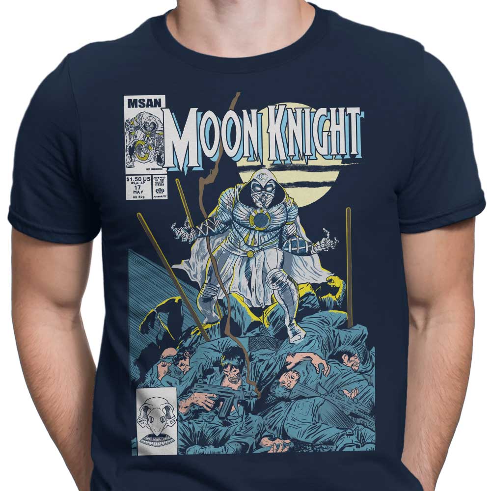 MarianoSan's Moon Comic Men's Fashionable T-Shirts
