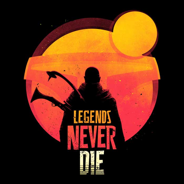 Iconic Legends Never Die Collection - Stylish Men's Apparel