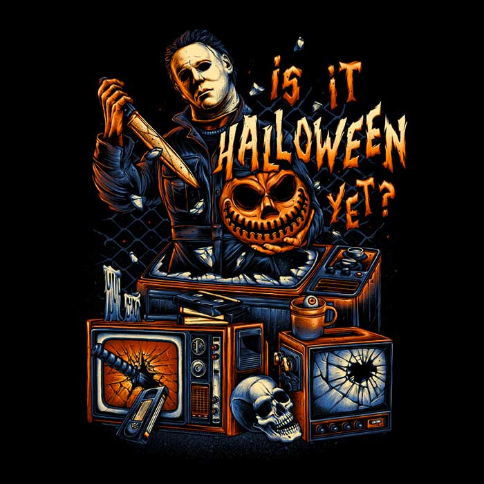 Is It Halloween Yet - Men's Clothing Collection: T - Shirts and Premium T - Shirts