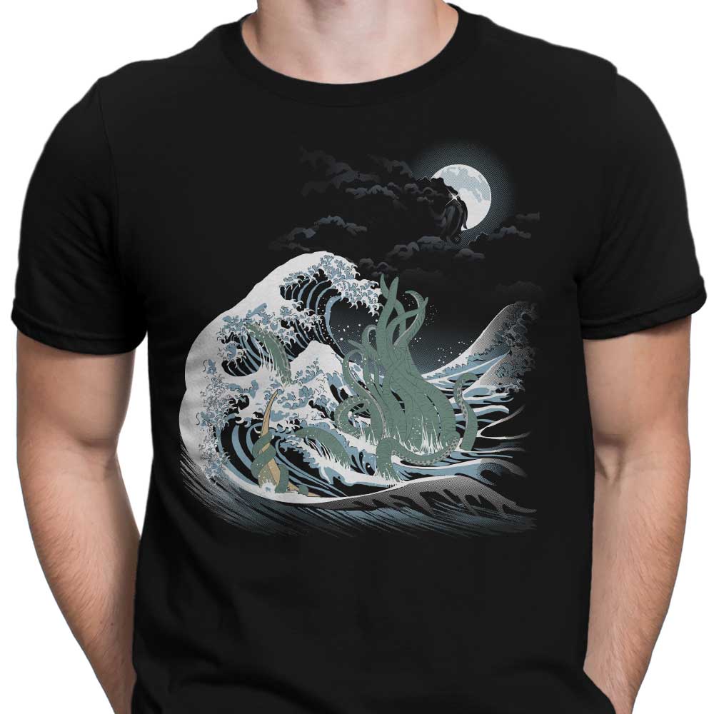 The Mysterious Wave of R'lyeh - Stylish Men's Clothing Apparel