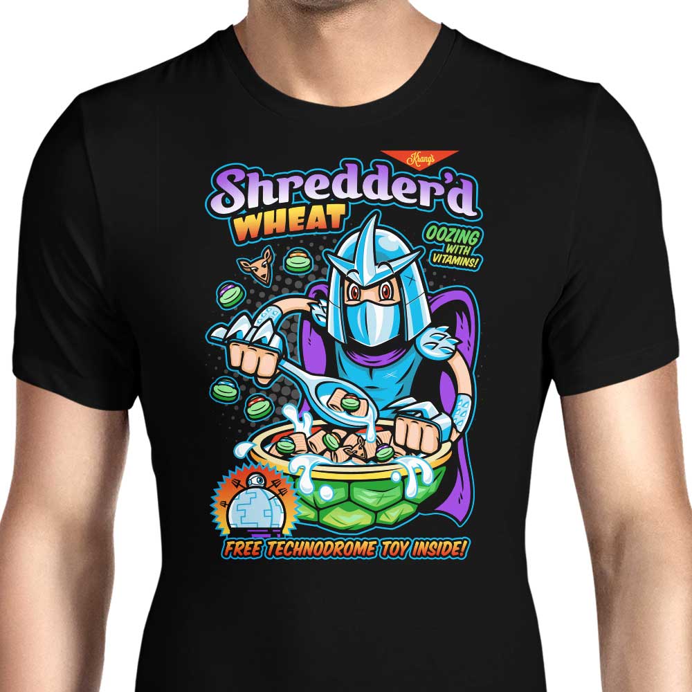 Harebrained Men's Shredded Wheat T-Shirts in Various Sizes