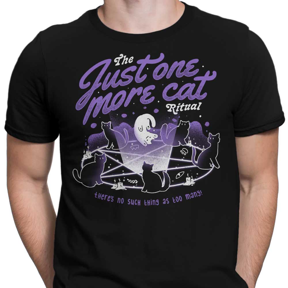 Just One More Cat - Stylish Men's Clothing Apparel