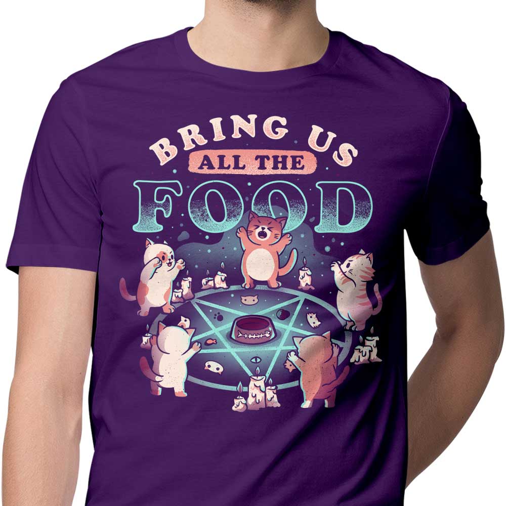 Men's 'Bring All the Food' Apparel Collection - T-Shirts and Premium T-Shirts