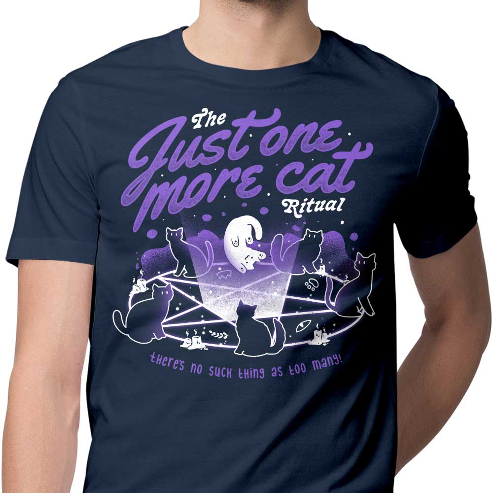 Just One More Cat - Stylish Men's Clothing Apparel
