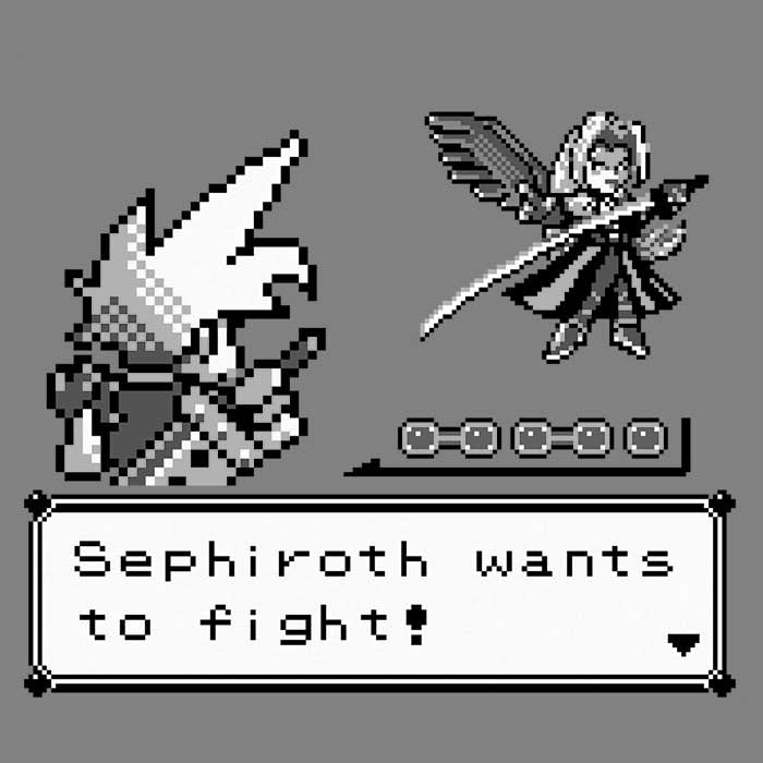Demonigote's Stylish Men's Pocket Fantasy VII Apparel