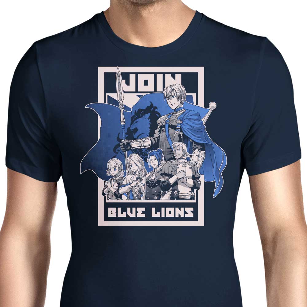 Join the Blue Lions - Stylish Men's Apparel Collection