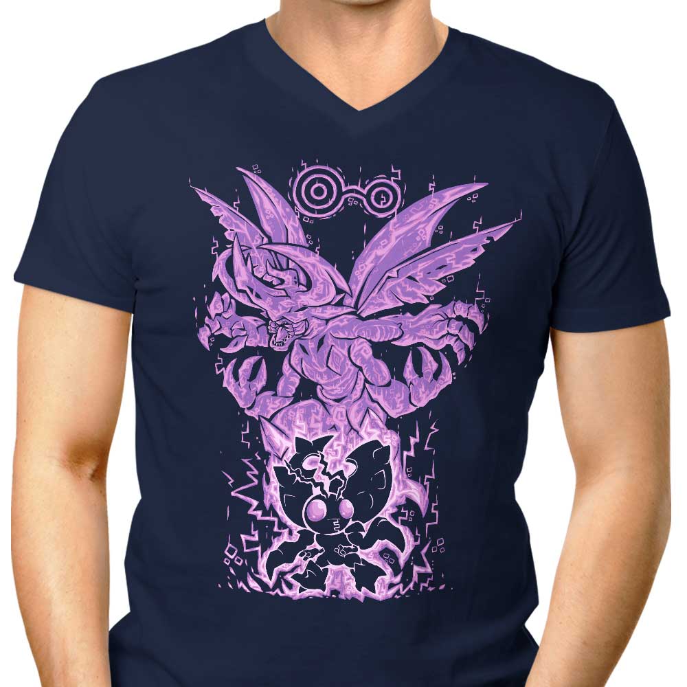 Men's Digital Knowledge Within V-Neck T-Shirt