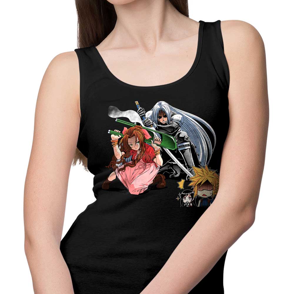 Aerith Ultimate Weapon Comfortable Cotton Tank Top for Men and Women