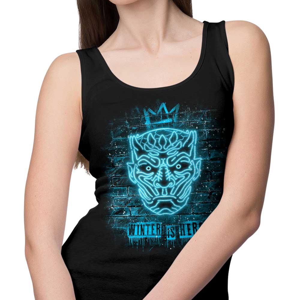 Alemaglia Neon Ice King Men's and Women's Comfortable Tank Tops