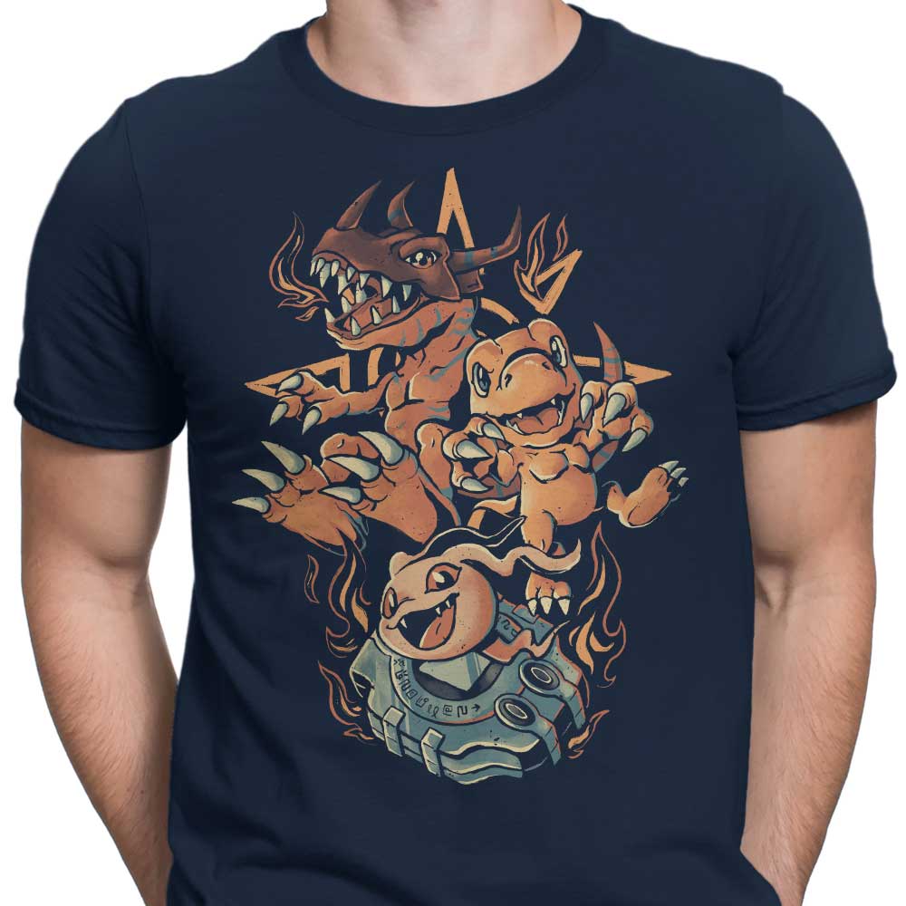Men's Digital Dinosaur Evolution Apparel by Edu.ely