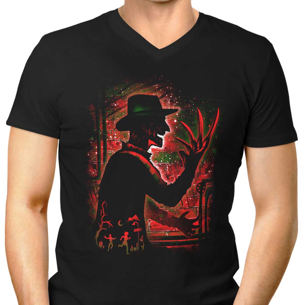 Alemaglia Men's Dream Demon Stylish V-Neck