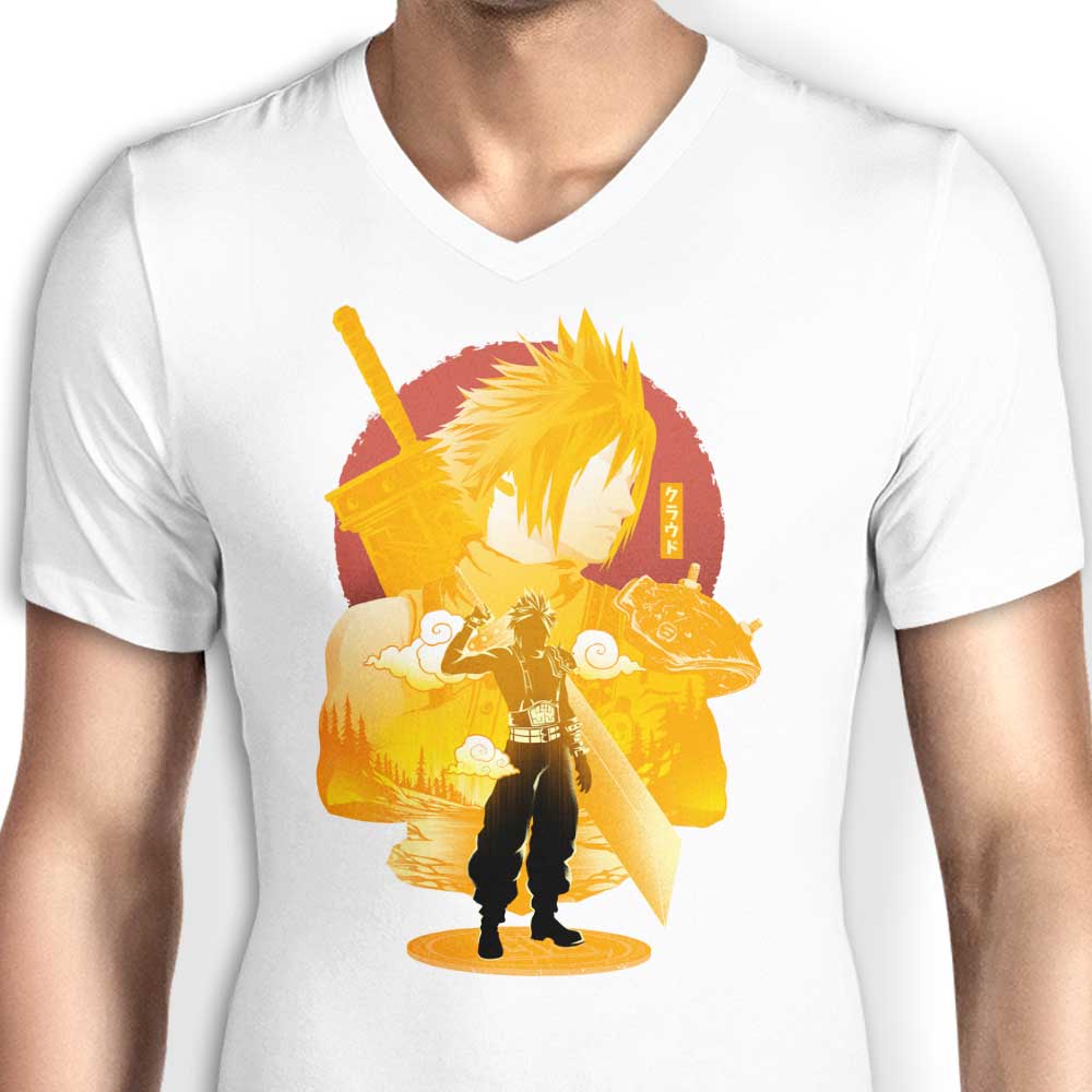 Men's V-Neck Omnislash Soldier T-Shirt
