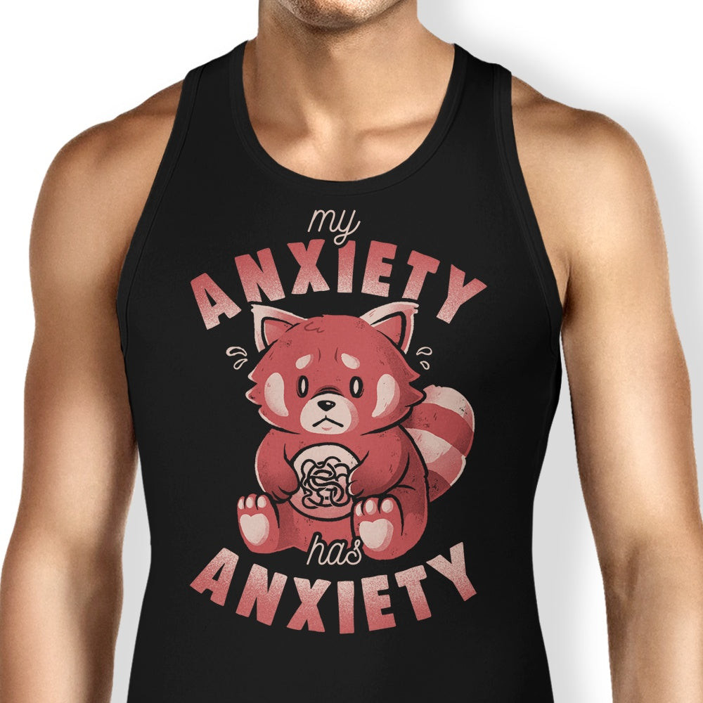 Stylish 'My Anxiety has Anxiety' Tank Top for Casual Wear
