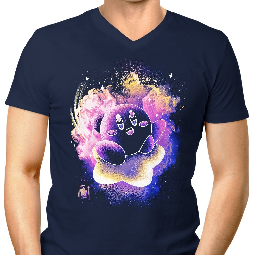 The Enigmatic Soul of the Dream - Men's Stylish V-Neck Apparel