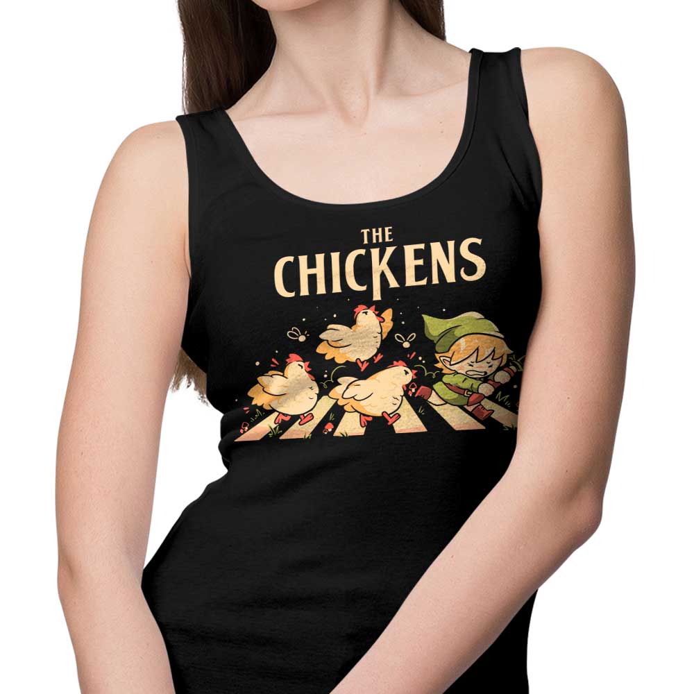 Edu.ely's Stylish Chicken-themed Tank Top