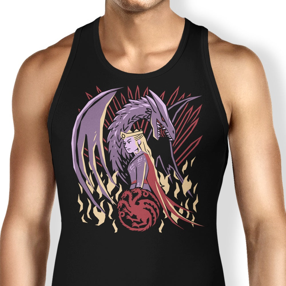 Realm's Flame Stylish Tank Top - Ideal for Fashion - Forward Individuals